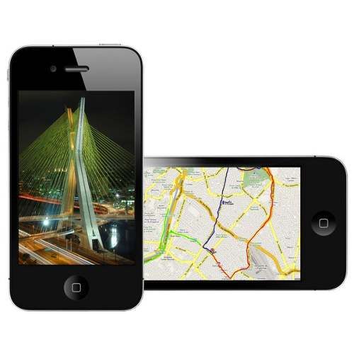 Celular Hiphone 4 F073 Mp30 2 Chips Gps Wifi Tv Grátis 2gb